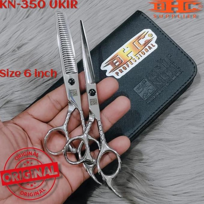 Set Gunting Rambut Koryu Nikko Original Japan Potong Sasak Penipis