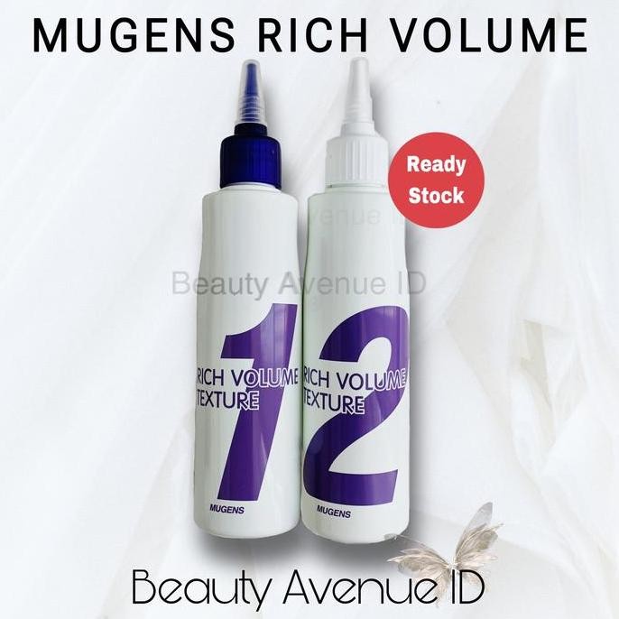 Mugens Rich Volume Texture Obat Keriting Permanent Waving System
