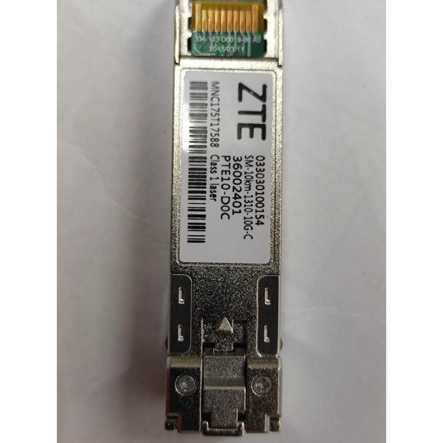 ZTE SFP uplink 10G