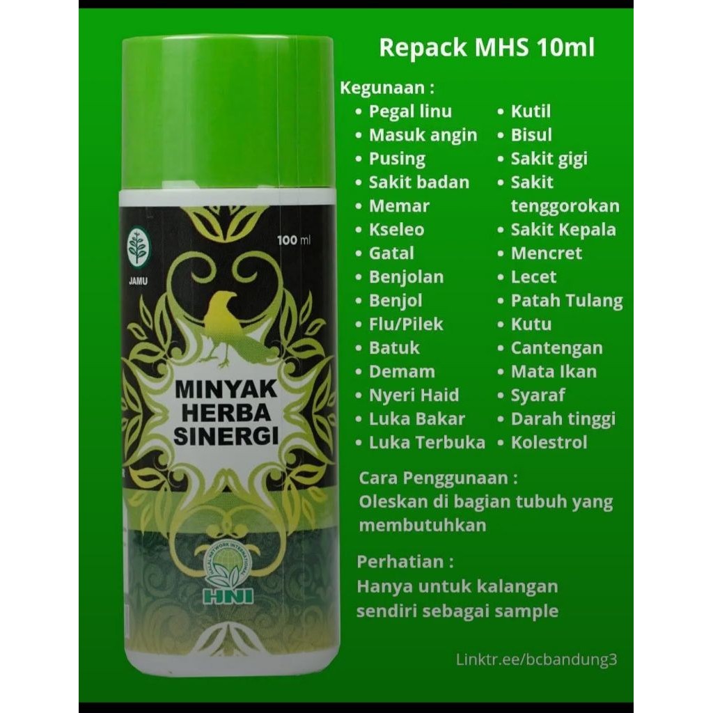 Minyak Herba Sinergi HNI HPAI