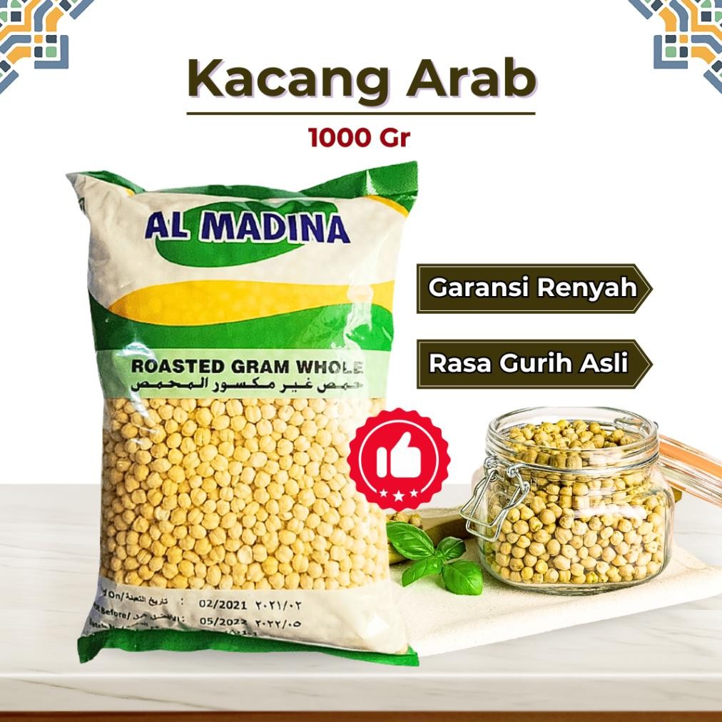 

Kacang Arab Panggang 1 Kg Original Oleh Oleh Haji Umroh