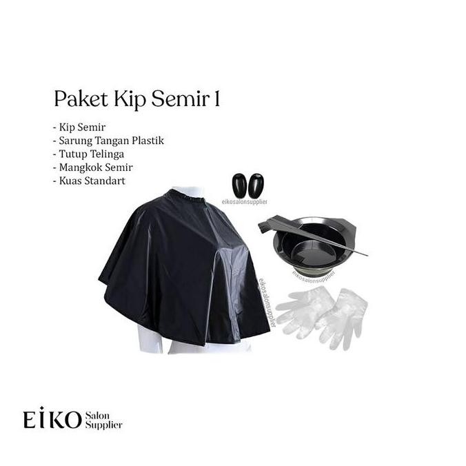 Paket Alat Cat Semir Rambut Topi Plastik Salon Barber Shop Lengkap Sisir Alat  Buat  Semir  Lubang  
