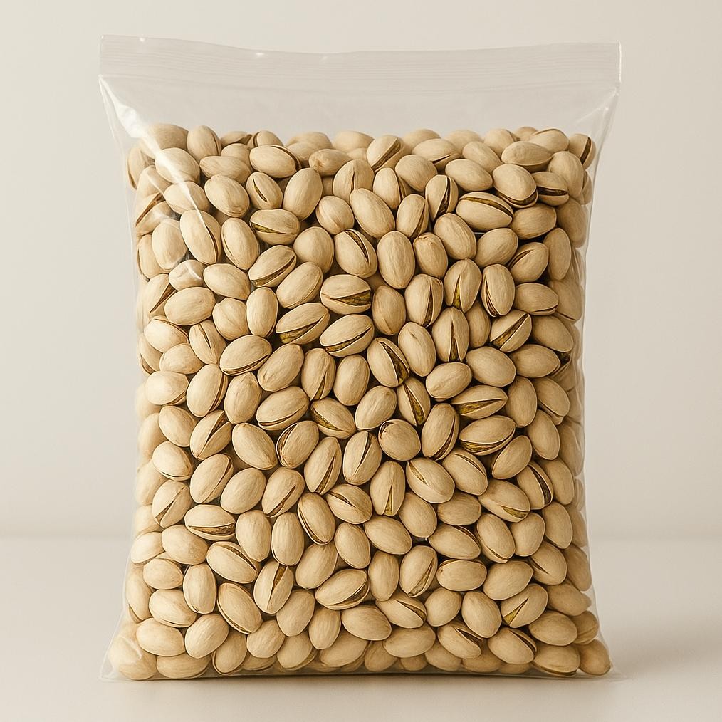 

Sogut Fresh Kacang Fustuk / Pistachio 1Kg Kulit Roasted Matang Oleh Oleh Haji Dan Umroh