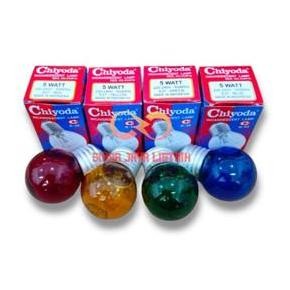 Chiyoda G-40 Lampu Dop 5 Watt Warna Merah Kuning Hijau Biru Original