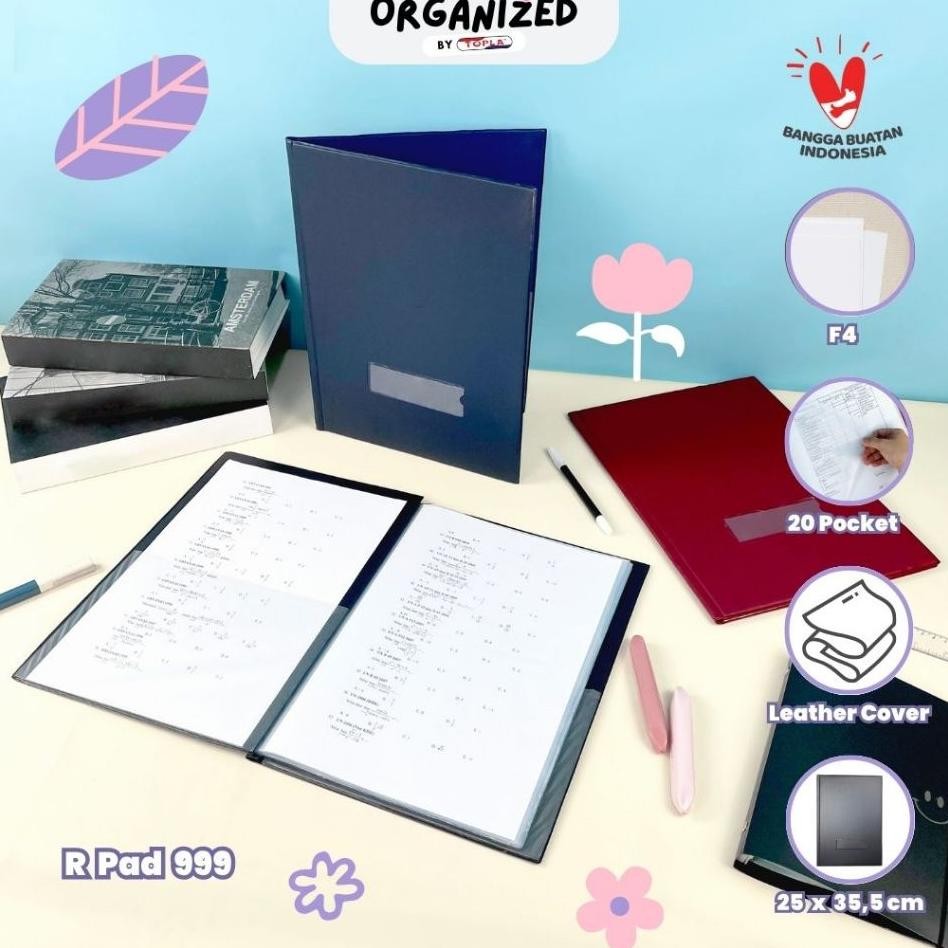 

Topla Dokumen Keeper 999 Map Tempat Penyimpanan Dokumen Pennting Rapot Ukuran Folio