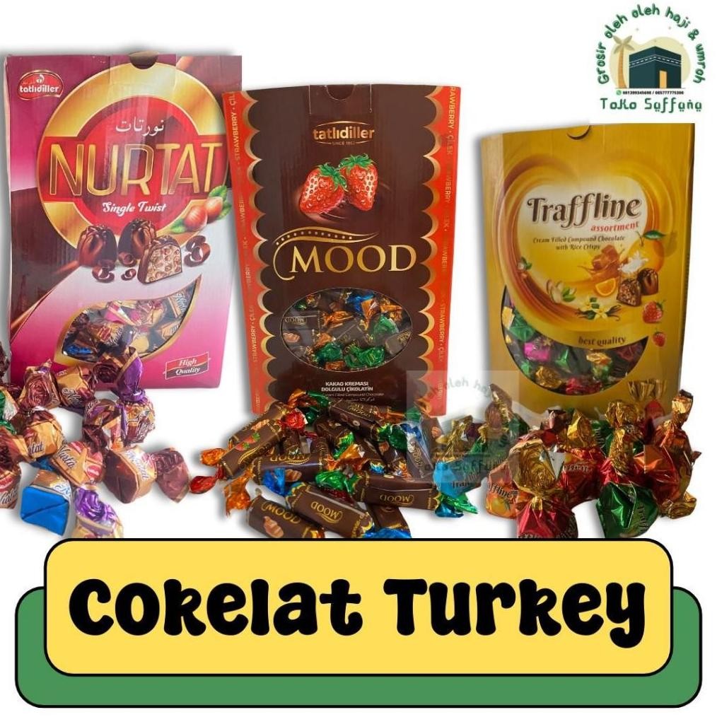 

Oleh Oleh Haji Dan Umroh 1Kg Coklat Turkey I Cokelat Cemilan Timur Tengah I Coklat Arab Saudi I Coklat Truffle I Traffeline I My Love