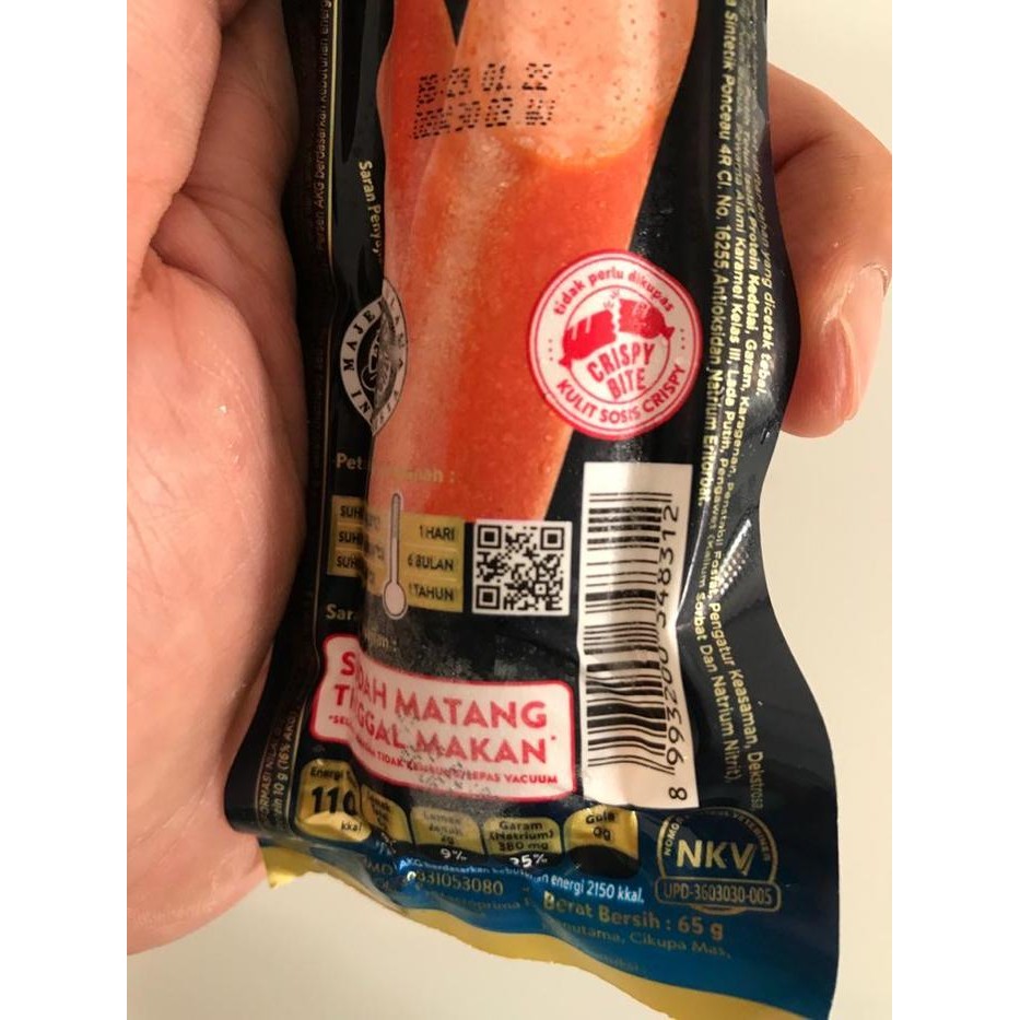 

Ff Kanzler Singles Sosis Siap Makan Rasa Original (65Gr)