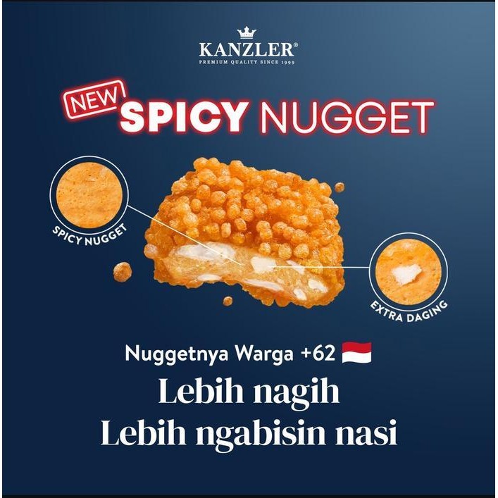 

Ff Kanzler Crispy Chicken Nugget Spicy 450Gr