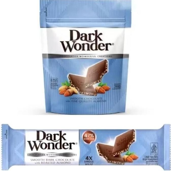 

RPS Dark Wonder Coklat Dark Chocolate dengan Almond 56g