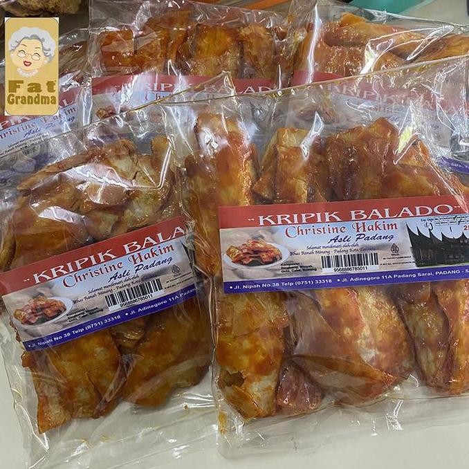 

RPS Keripik Singkong Kripik Singkong Balado Christine Hakim 250g Keripik Sinjai balado Kripik christine hakim