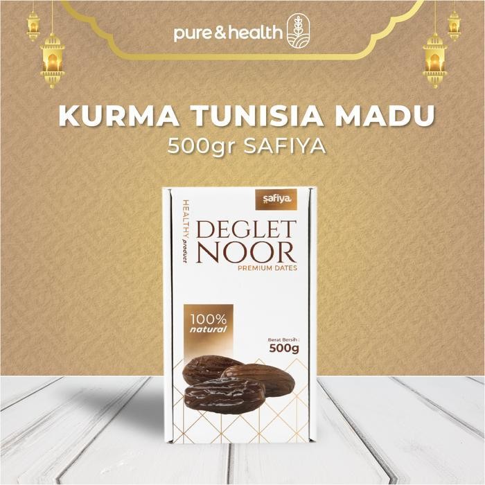 

Rps Kurma Sukari Ajwa Tunisia Tangkai Madu Safiya 500 Gr Dates Natural Food