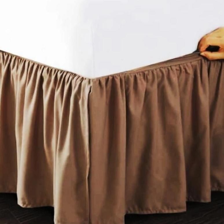 SALE BED SKIRT/RUMBAI POLOS KOLONG KASUR