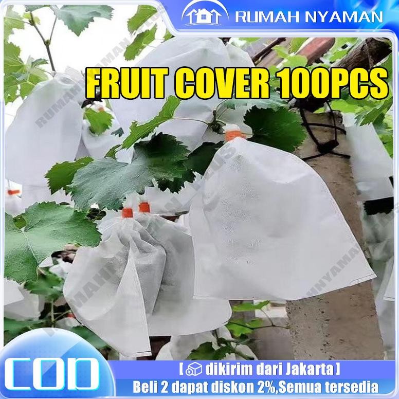 NEW PROMO Fruit Cover 100PCS /Pembungkus Buah /kantong pembungkus buah jambu air Fruit Cover Fruit C