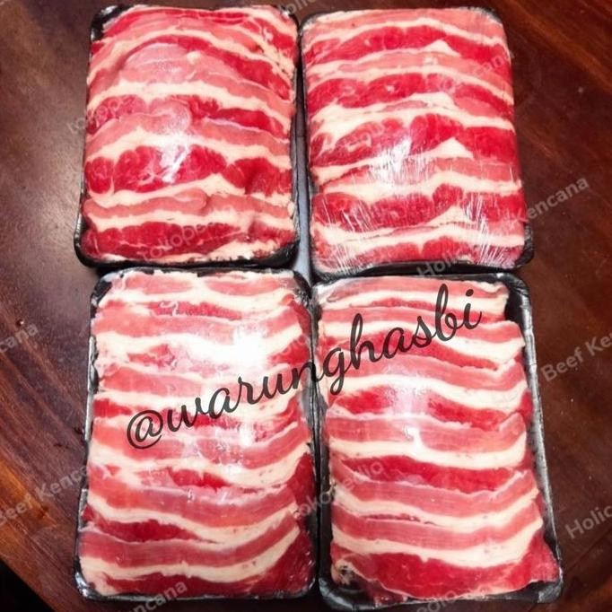 

Aus Beef Slice Shabu-Shabu 500Gr Pasti Ori