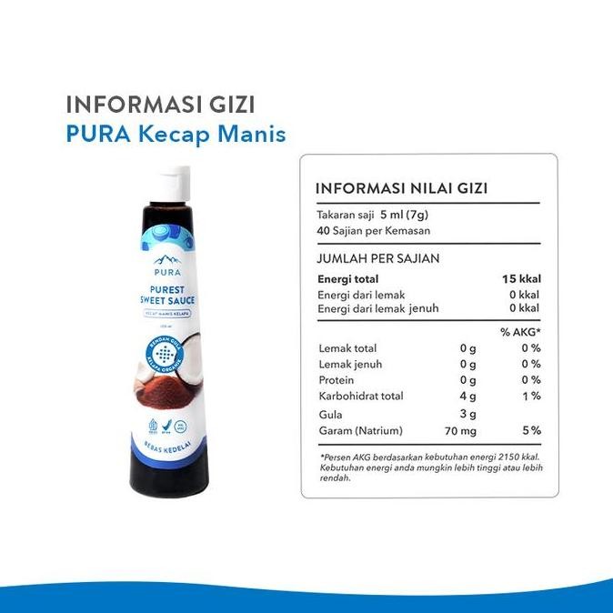 

Pura Indonesia I Pura Sea Salt (300Gr), Kaldu Asli (100Gr), Pura Kecap Manis (200Ml) - Kaldu Natural - Garam Rendah Natrium - Purest Sweet Sauce - Rendah Gula - Kecap Manis Mpasi Terlaris