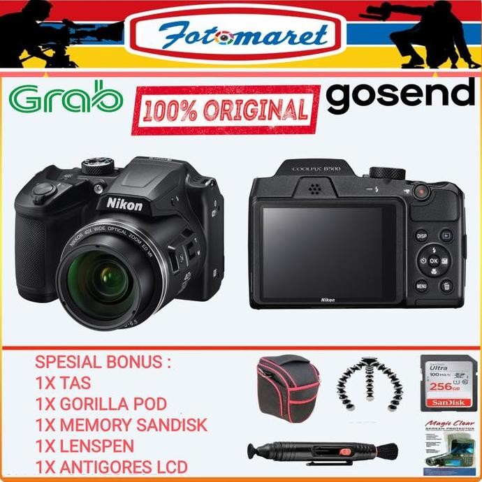 Promo NIKON COOLPIX B500 / Kamera Nikon Prosumer Coolpix B-500 COD