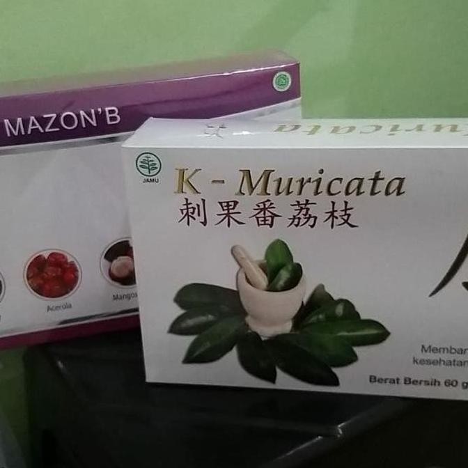Paket K-Muricata (Kmuricata) Dan Mazon B ( Amazon Berries ) Original