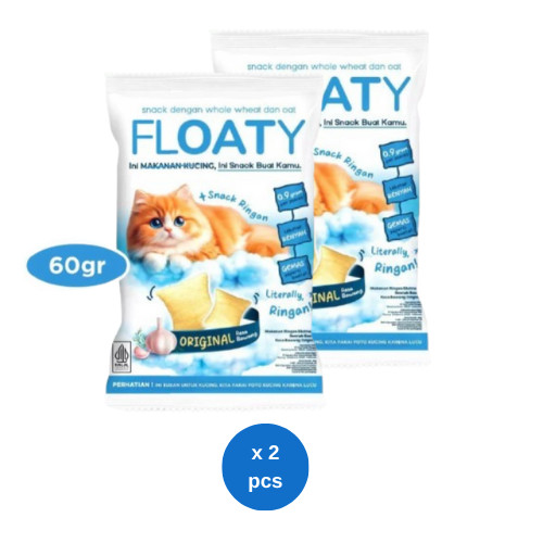

Floaty Snack Original 60gr x 2 pcs