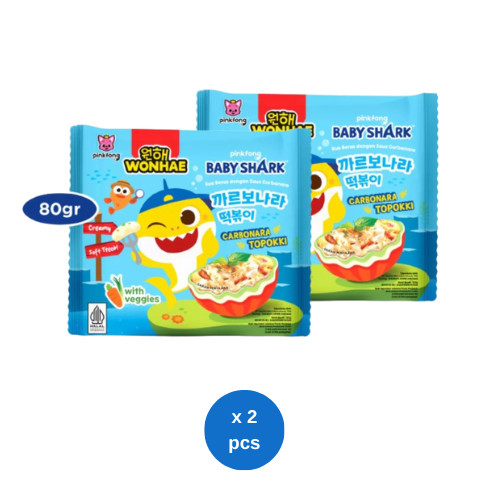 

Wonhae Topokki Kids Carbonara 80gr x 2 pcs