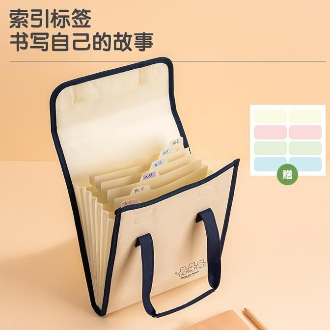 

Stok Terbatas Deli Map Harmonika Expanding File A4 7 Sekat Gratis Index Tab P51