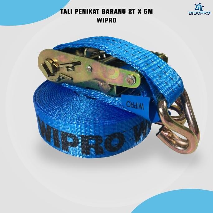 Tali Wipro 2 Ton 6M 10M Webbing Cargo / Tali Pengikat / Tali Miniatur / Track Belt / Tali Krek Co