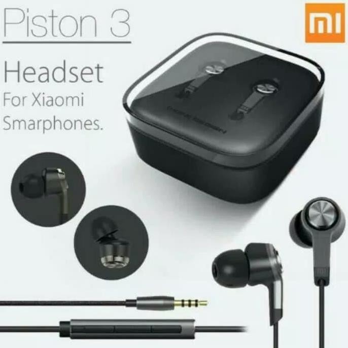 Tersedia Headset Earphone Xiaomi Piston 3 Original Stereo Headset
