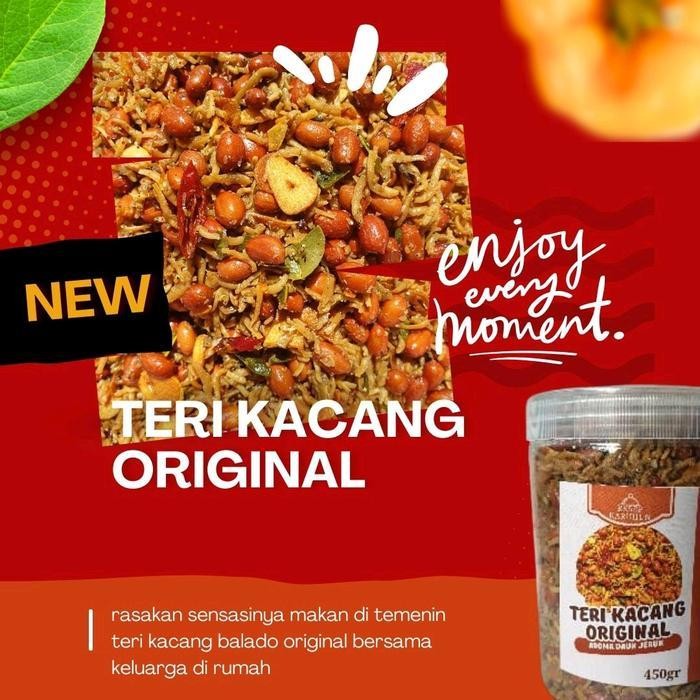 

Rps Teri Kacang Kriuk Original Rasa Asin Gurih Makanan Siap Saji Ikan Teri Medan Rasa Original Tidak Pedas
