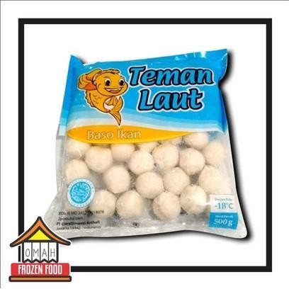

Rps Teman Laut Bakso Ikan Frozen Food Makanan Beku Siap Saji Olahan 500Gr