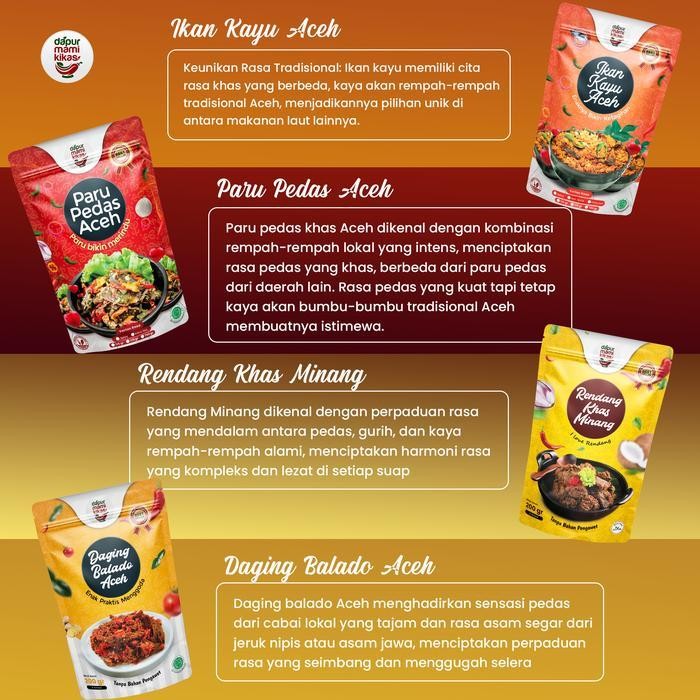 

Rps Paru Pedas Bumbu Aceh | Makanan Instan Khas Aceh | Makanan Siap Saji Paru Pedas 250 G | Varian Spicy