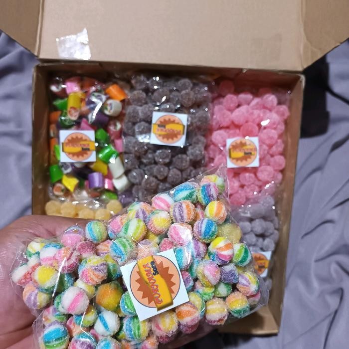 

FF permen sticky/ fruity mix 6 varian Candy Makanan Snack