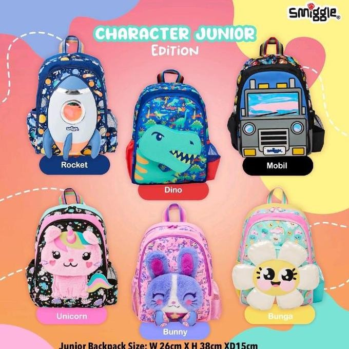 Tas Ransel Anak Tk / Tas Smigle Anak Tk /Ransel Anak Tk Nama/Tas Ransel Karakter/Tas Ransel Smigle 3