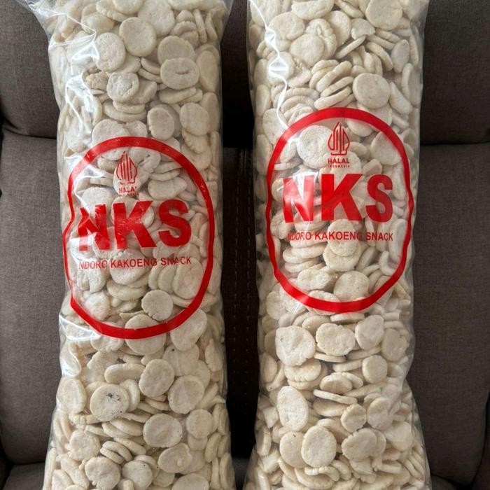 

FF NKS Kerupuk Kemplang Coin 500gr Camilan Enak Gurih Renyah Cocok Untuk Snack Dan Sambal Makanan Kering - Fish, Keripik, Krupuk, Cemilan, Food Jajanan