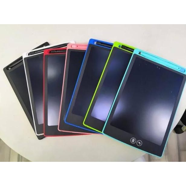 Lcd Writing Tablet Drawing 12 . 8 Inch Papan Tulis Lcd Kelinci Gagang Co