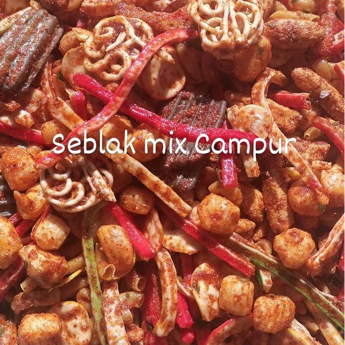 

FF Seblak Mix Sagala Aya Ratubasreng 500 Gram Pedas Daun Jeruk - Camilan/Lauk Pauk - Kerupuk
