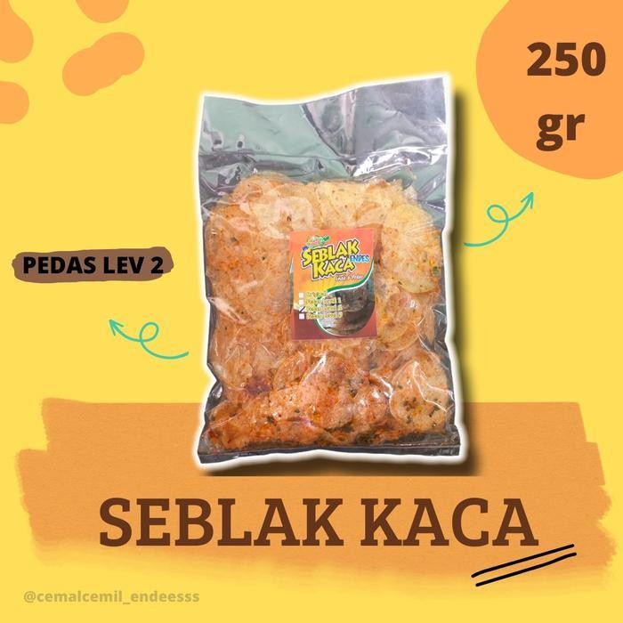 

FF SEBLAK KACA ENDES 250gr Cemilan Keripik keripikkaca
