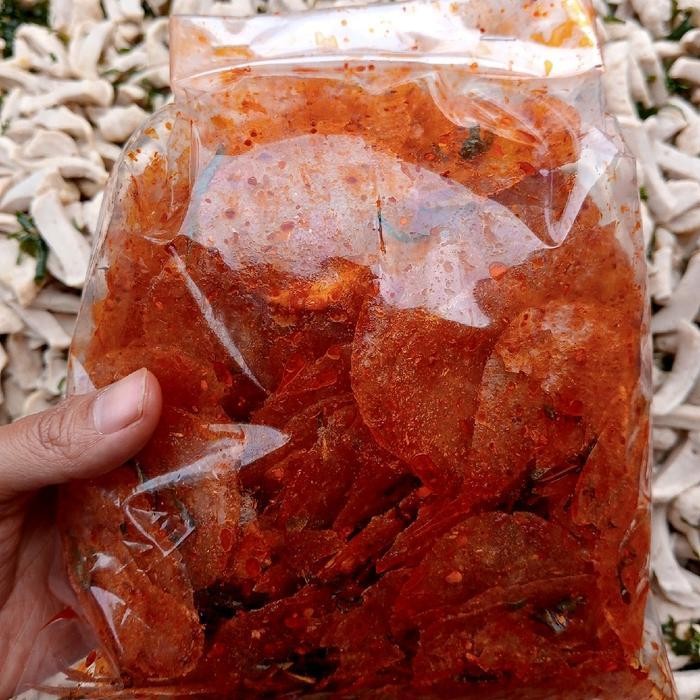 

FF keripik kaca pedas daun jeruk 250 gram Cemilan Snacks