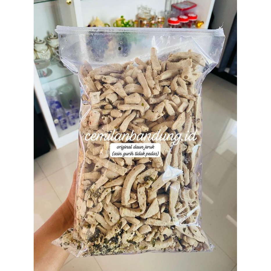 

FF Basreng pedas daun jeruk bumbu melimpah 500gran 250gram 100gram 1kg Snacks Food Cemilan Pedas Camilan Goreng