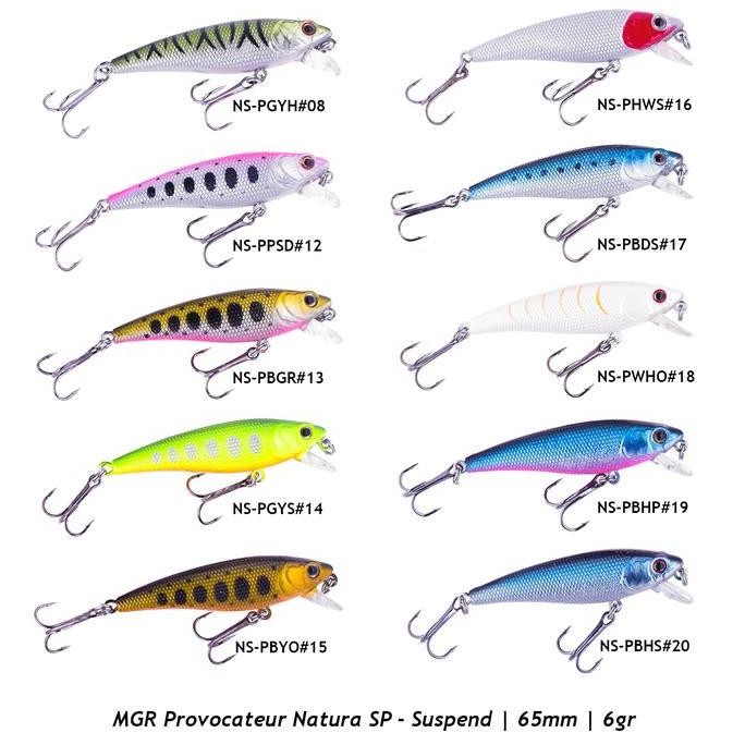Umpan Maguro Minnow Provocateur Natura Suspend 65mm