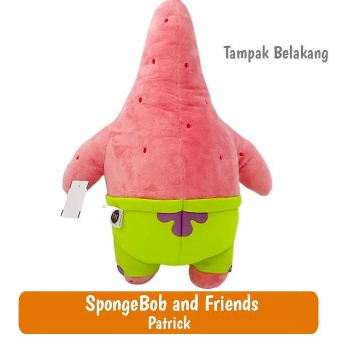 Boneka Spongebob Patrick Original Nickelodeon Size Jumbo