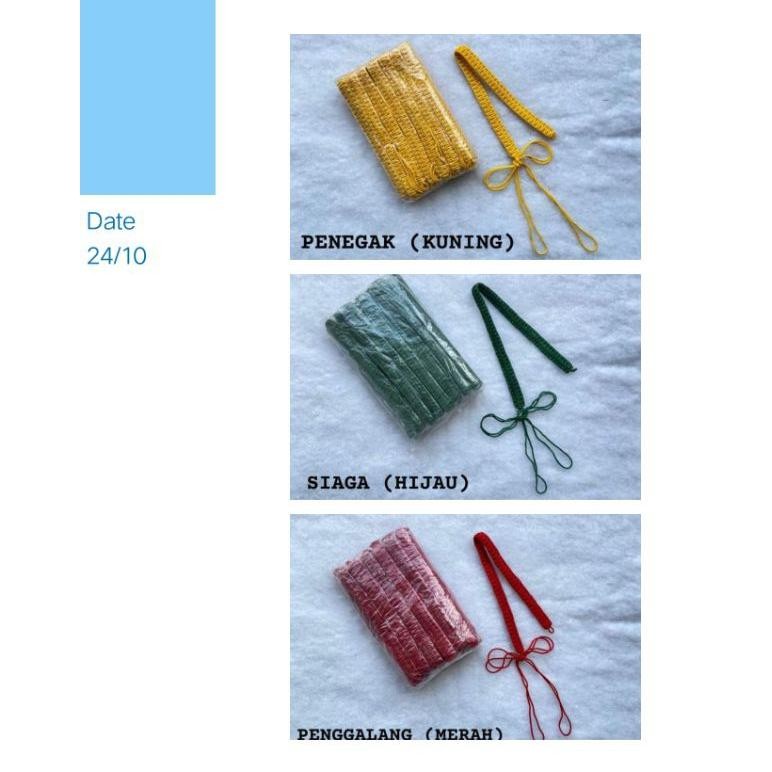 Berkualitas Tali Komando Pramuka Siaga Pengalang Penegak (20) / Tali Koor Pramuka Termurah