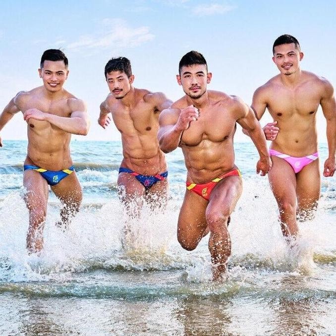 GX3 SURF RESCUE BIKINI SWIMWEAR - CELANA RENANG PRIA SEKSI