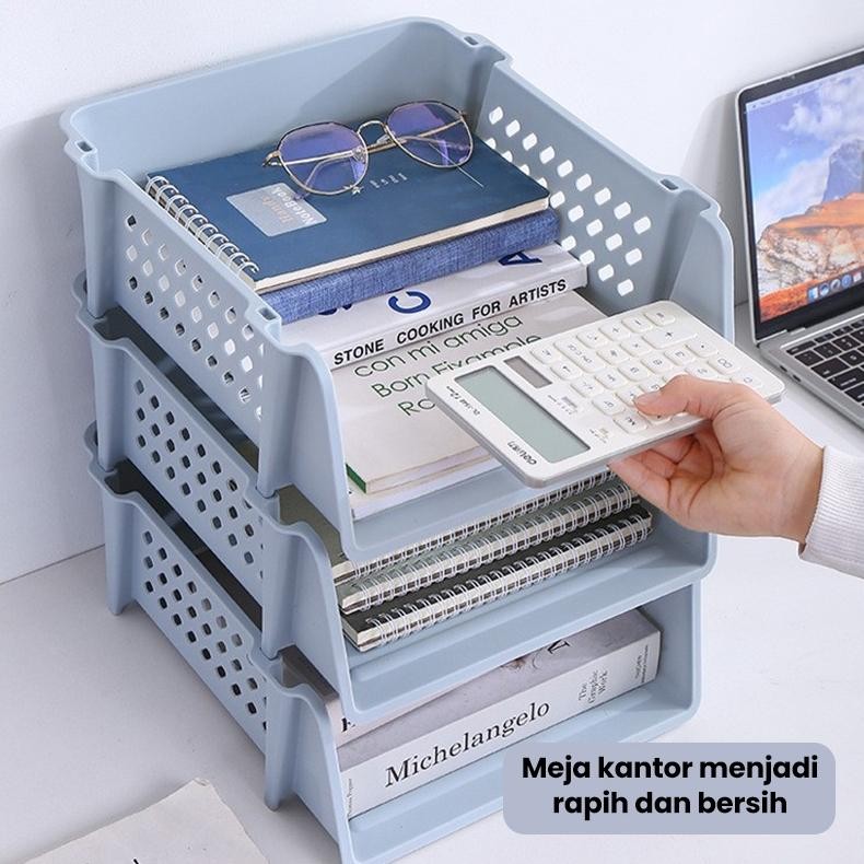 

Terbaru Starlight Rak Meja Tempat File Susun Dokumen Kantor Rak Berkas Stationery Rak Baju Kamar Mandi Rak Kosmetik File Organizer Rak Meja Serbaguna Hsb160 Terbaru
