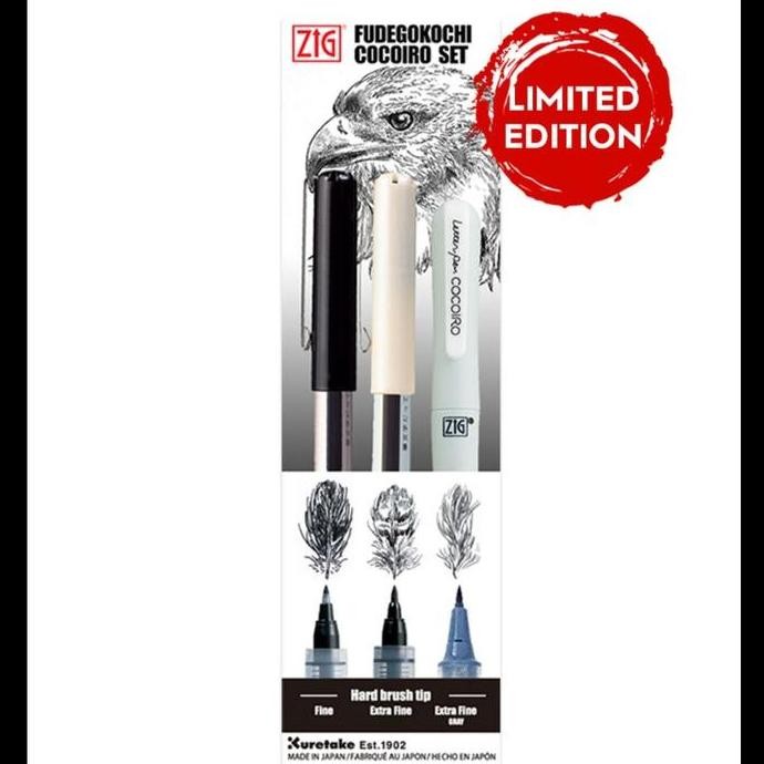 

TERBARU! ZIG INKTOBER FUDEGOKOCHI & COCOIRO SET (IKTB-22/3V)