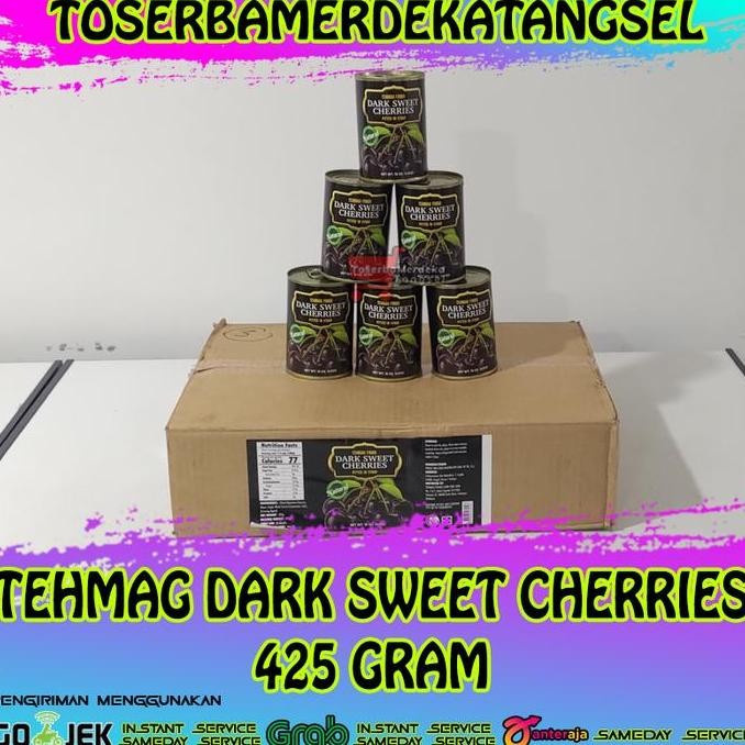 

Tehmag Dark Sweet Cherries/Cherry In Syrup 425 Gram