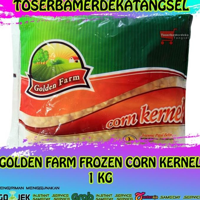 

Golden Farm Vegetable Frozen Kernel Corn Jagung Beku 1Kg