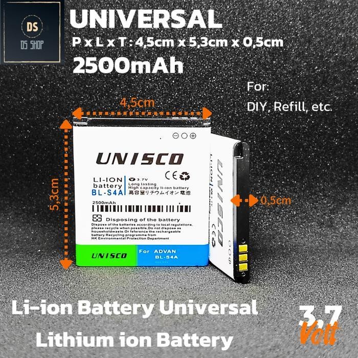 Rs Baterai Battery Batre Refill  Kecil Double Power / Diy / Mainan Rc Jt Ht Emergency Dll 2000-4000M