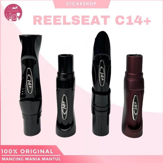 Cicakshop88 reelseat joran mahkota c14+