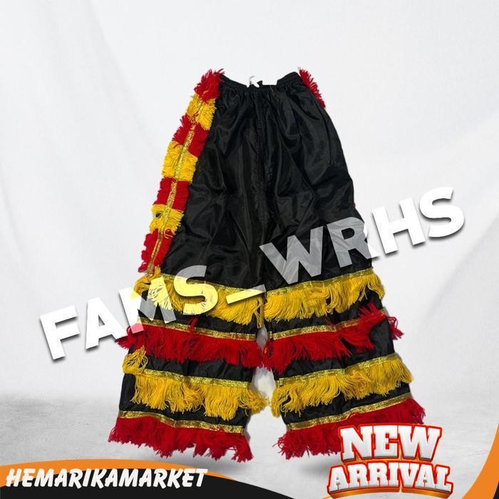 [Real] Celana Barongan Celana Dan Embong Barongan Jaranan Anak Promo