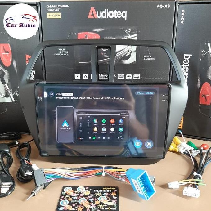 HEAD UNIT ANDROID SUZUKI SX4 / S-CROSS 2016 - 2 ANDROID 9 INCH AUDIOTEQ RAM 4/128 GB - NFC - INCELL 