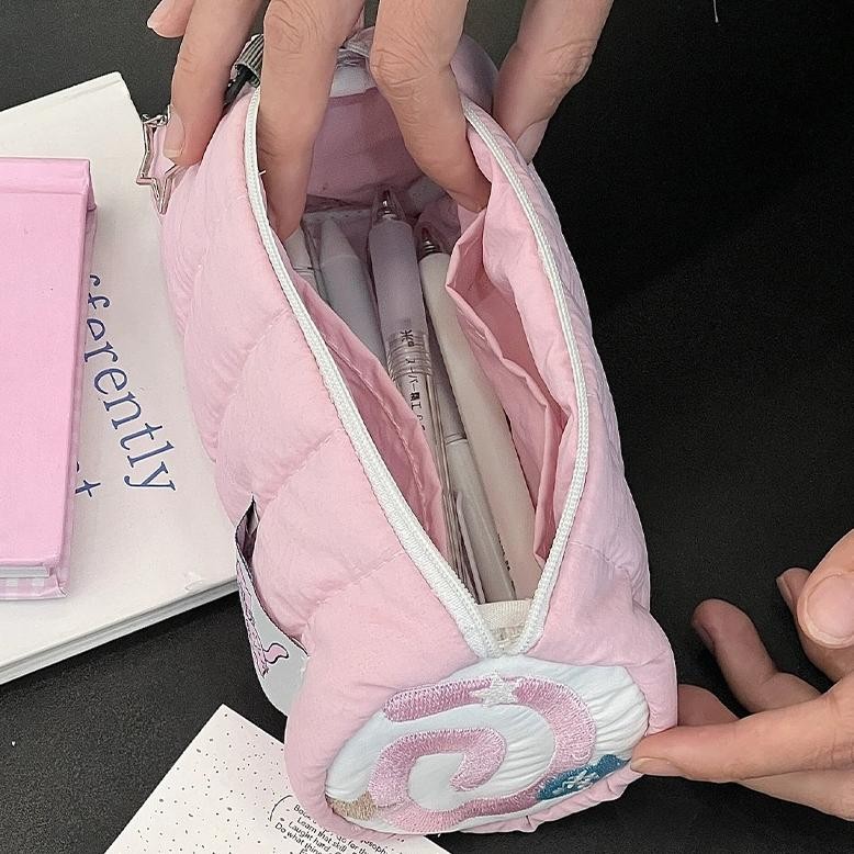 

Eeghrerr Tas Alat Tulis Kucing Lucu Tas Penyimpanan Alat Tulis Sederhana Tas Pensil Kapasitas Besar